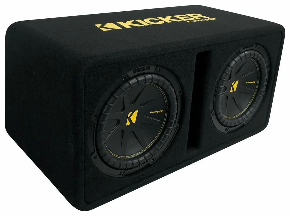 Kicker DCWC102 Loaded Dual 10" Vented Enclosure