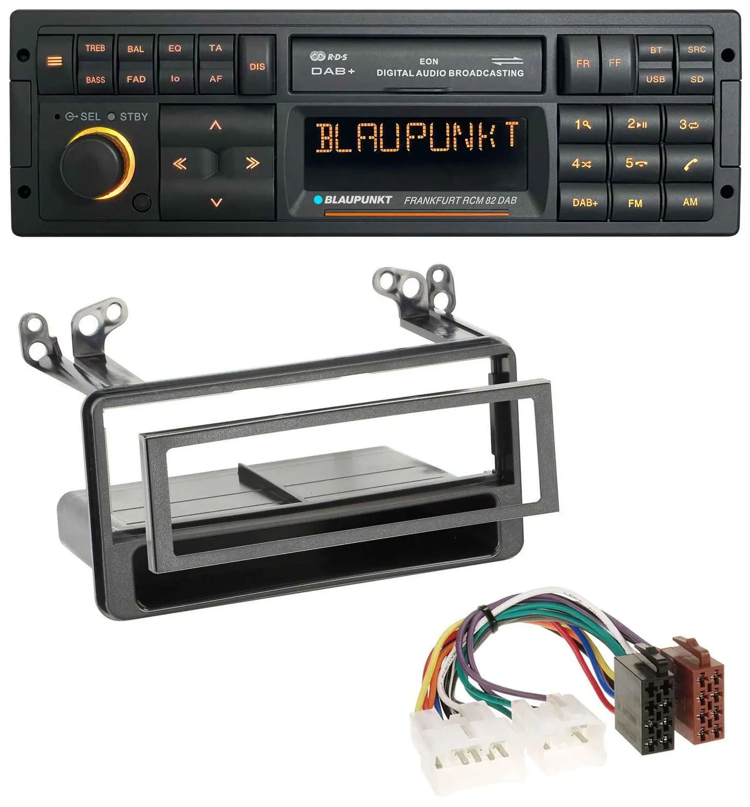 Blaupunkt USB DAB SD MP3 Bluetooth Autoradio für Toyota MR2, RAV4, Yaris Verso