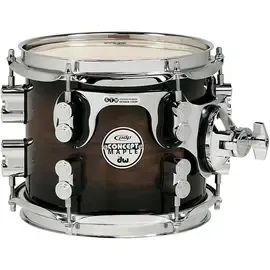 Том-барабан PDP by DW Concept Exotic Series Walnut Charcoal Burst Suspended Tom 8x7