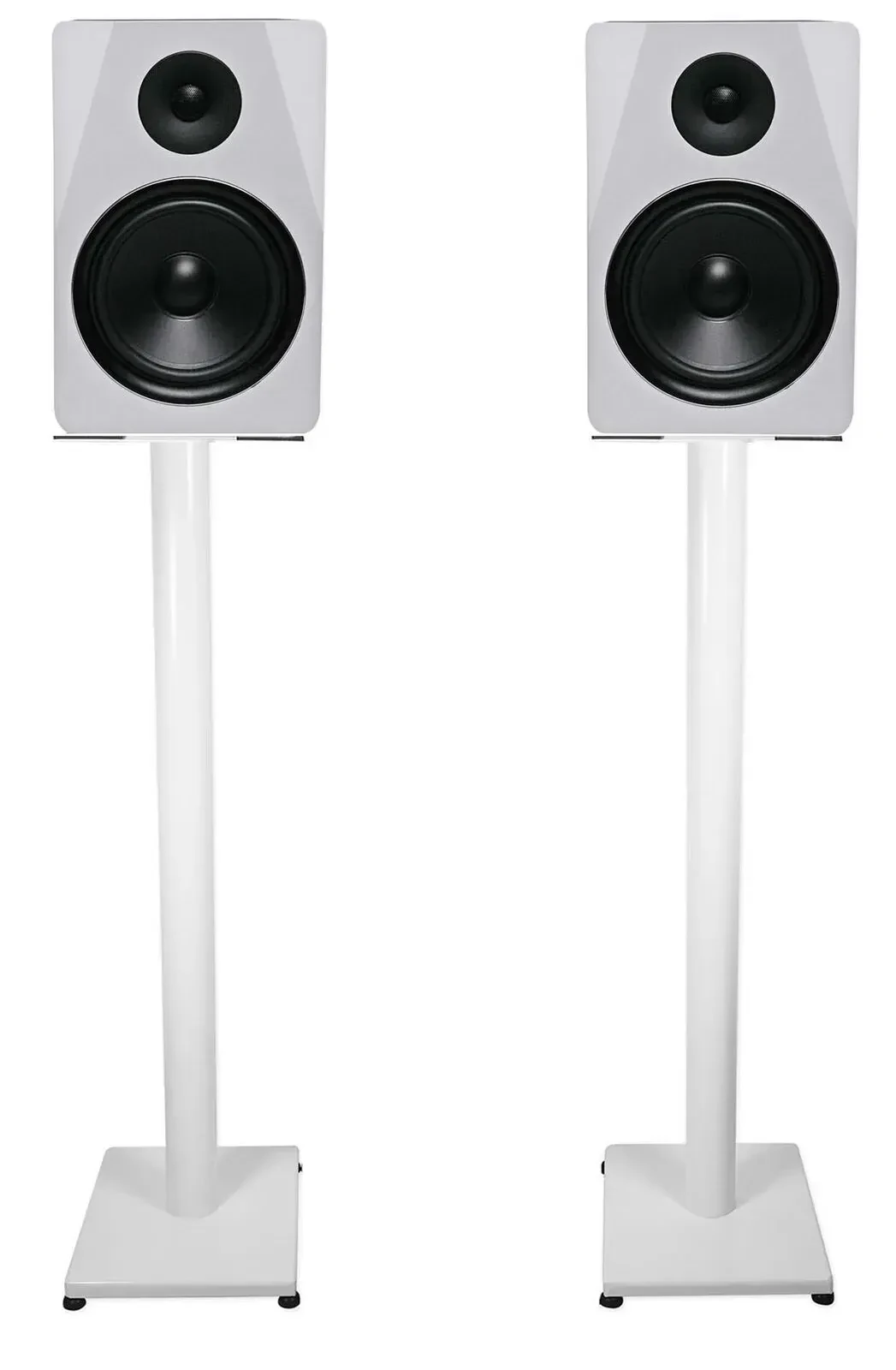 Активный студийный монитор Rockville APM8W White с аксессуарами (пара)