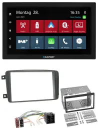 Blaupunkt MP3 Bluetooth DAB 2DIN USB Autoradio für Mercedes C-Klasse Vito CLK Vi