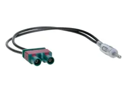 Antennenadapter 2x Fakra Kompakt Stecker DIN 150 Ohm Stecker für Volvo
