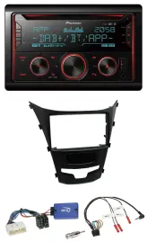 Автомагнитола для SsangYong Korando (с 2013) Pioneer 2-DIN, DAB, Bluetooth, USB, CD, поддержка управления с руля