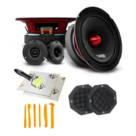 DS18 PRO-X6.4BMPK | 740W 6.5” PRO-X Series Mid/High Range Package