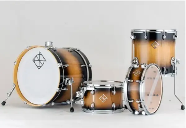 PODFM522BKB Fuse Maple Набор барабанов, санберст, Dixon