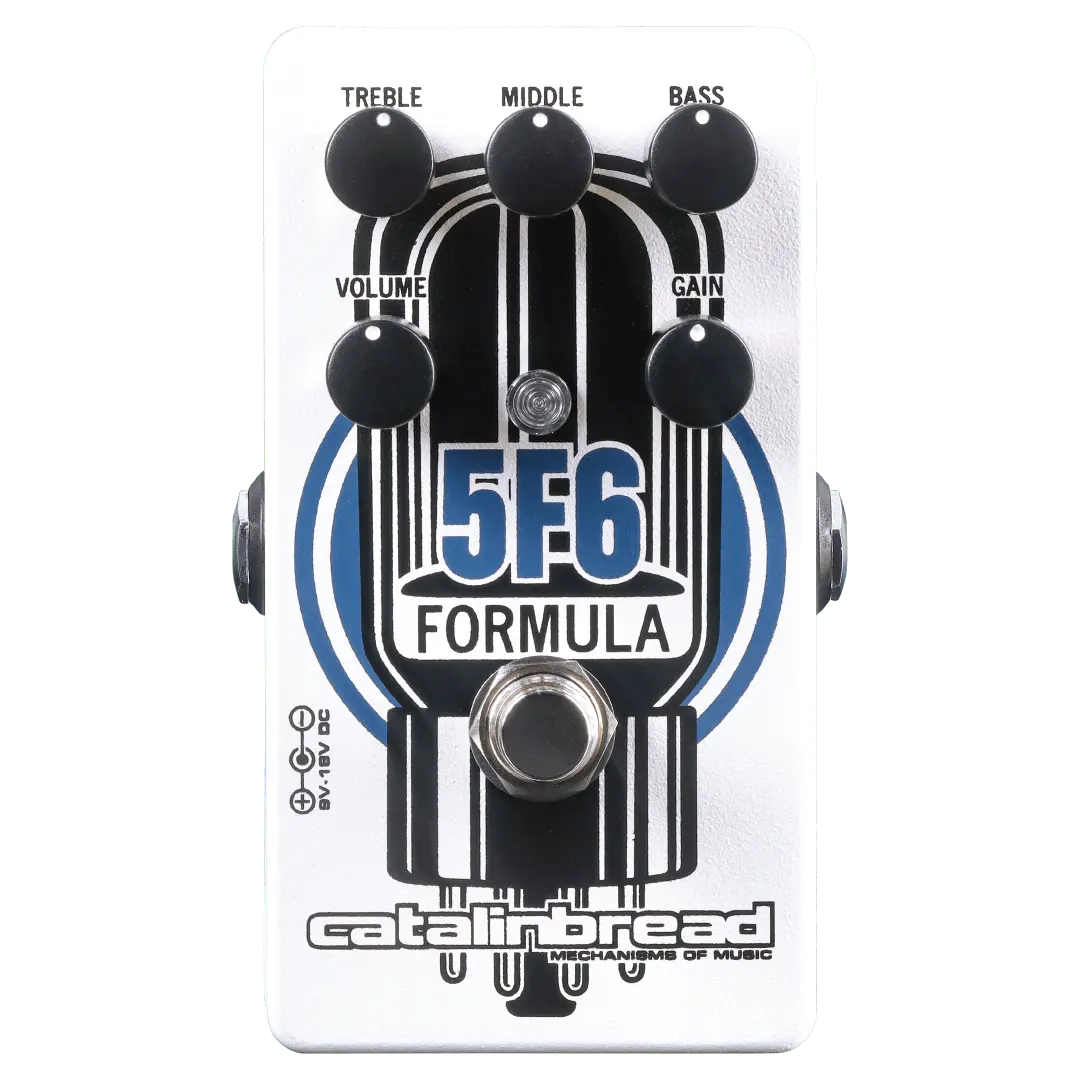 Педаль эффектов для электрогитары Catalinbread Formula 5F6 Tweed Bassman-style Overdrive Pedal