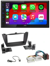 JVC Bluetooth USB MP3 2DIN DAB Autoradio für Hyundai Tucson 2010-2015