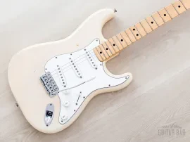 1975 Fender Stratocaster Vintage Electric Guitar Blonde, 100% Original w/ Case