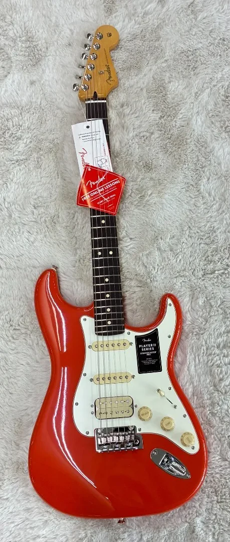 Fender Player II Stratocaster® HSS, Rosewood Fingerboard, Rallye Orange - MIM