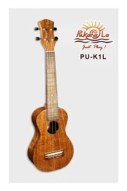 PukanaLa Model PU-K1L All Solid Acacia Koa K Series Long Scale Soprano Ukulele