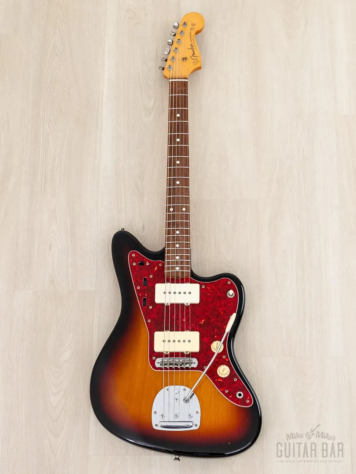 Электрогитара Fender Jazzmaster 1962 Vintage Reissue JM66-80 SS Sunburst w/gigbag Japan 1999