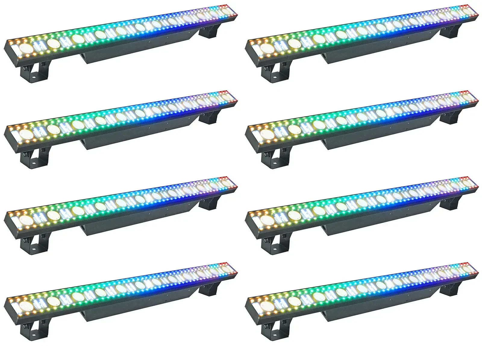 Светодиодный прибор Rockville Pixel Hybrid (8 штук)