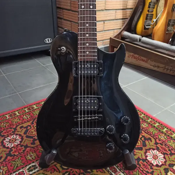Электрогитара Aria Pro II Les Paul HH Black Korea 1990s