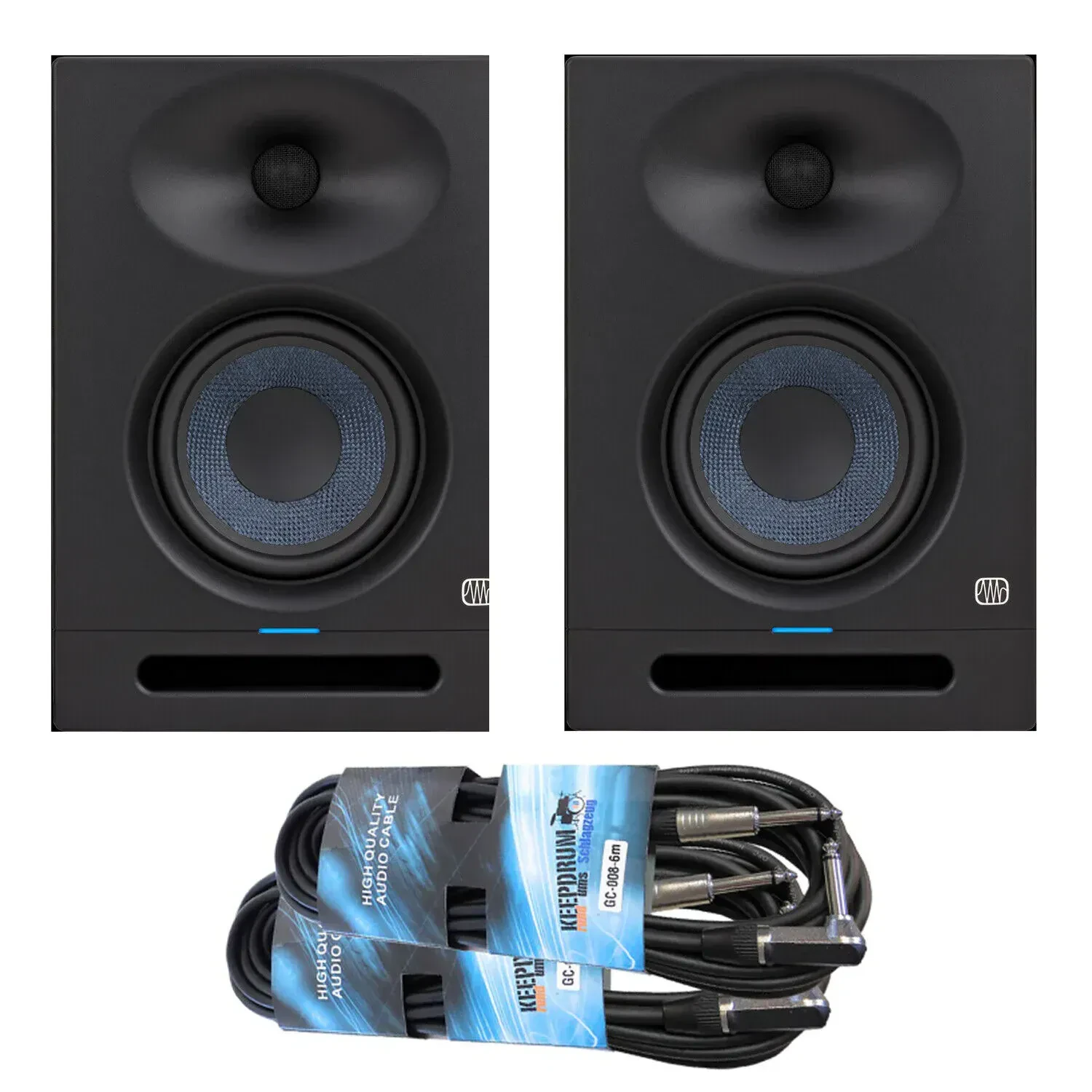 Активный студийный монитор PreSonus Eris Studio 5 Black с кабелем (пара)