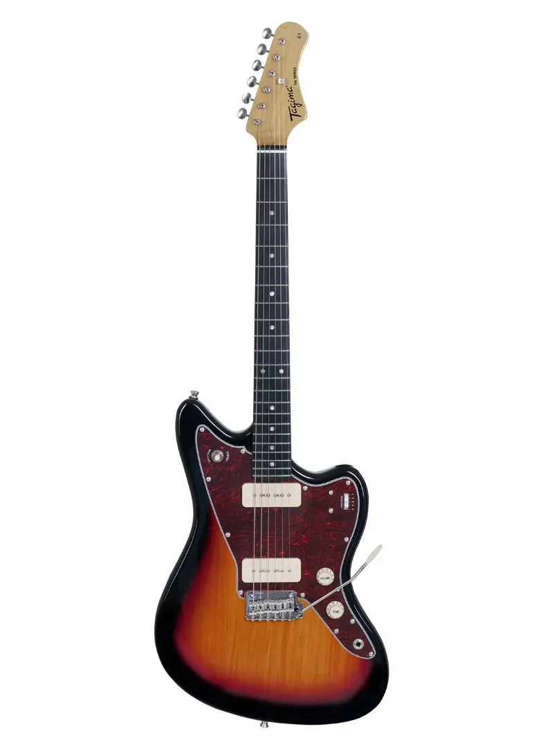 Tagima TW61 Offset Electric Guitar w/P90s, Sunburst Finish