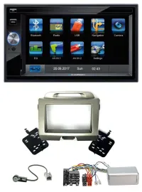 Blaupunkt SD USB TMC Bluetooth 2DIN Lenkrad Navigation für Kia Sportage 3 2010-2