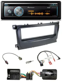 Pioneer Lenkrad DAB USB CD Bluetooth Autoradio für Ford Focus C-Max Galaxy ab 07