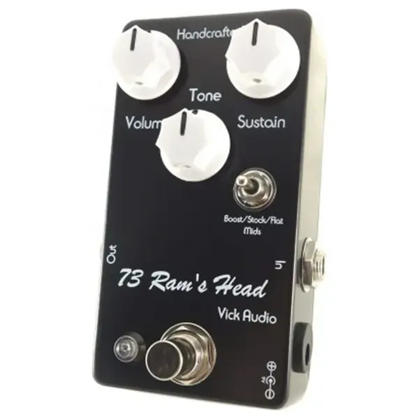 Педаль эффектов для электрогитары Vick Audio 73 Ram's Head Fuzz Effect Pedal