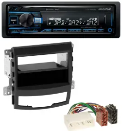 Автомагнитола для SsangYong Korando CK (2010–2013) Alpine USB Bluetooth DAB MP3