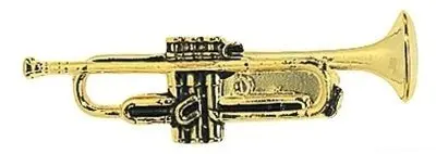 Значок труба GEWA PINS Trumpet позолоченный