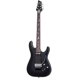 Электрогитара Schecter Damien Platinum-6 Floyd Rose Sustainiac Satin Black