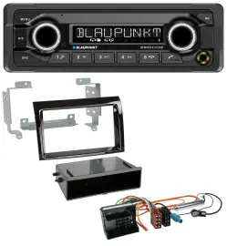 Blaupunkt Bluetooth DAB MP3 USB Autoradio für Citroen Jumper 06-11 Quadlock pian