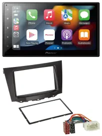 Автомагнитола для Suzuki Kizashi (с 2009) Pioneer 2DIN, DAB, Bluetooth, USB, MP3