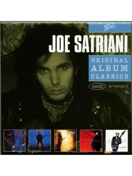 JOE SATRIANI - Original Album Classics (Not Of This Earth / Flying In A Blue Dream / The Extremist / Joe Satriani / (5CD)