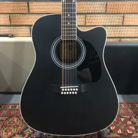 Электроакустическая гитара Vangoa VG41-12CE BK Black China 2019