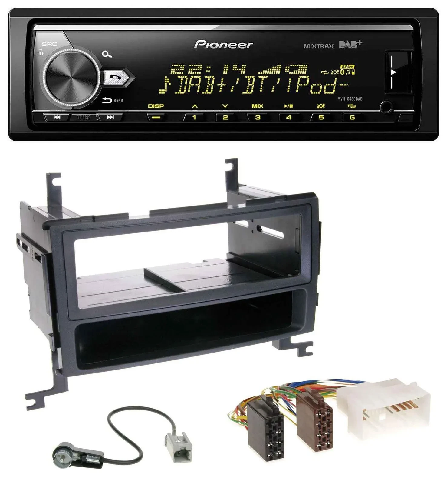 Автомагнитола для Hyundai Santa Fe (2007–2012) Pioneer Bluetooth USB DAB MP3