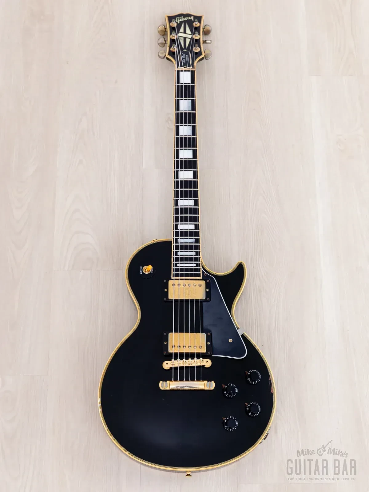 Электрогитара Gibson Les Paul Custom Pre-Historic 1957 HH Black Beauty w/case USA 1992