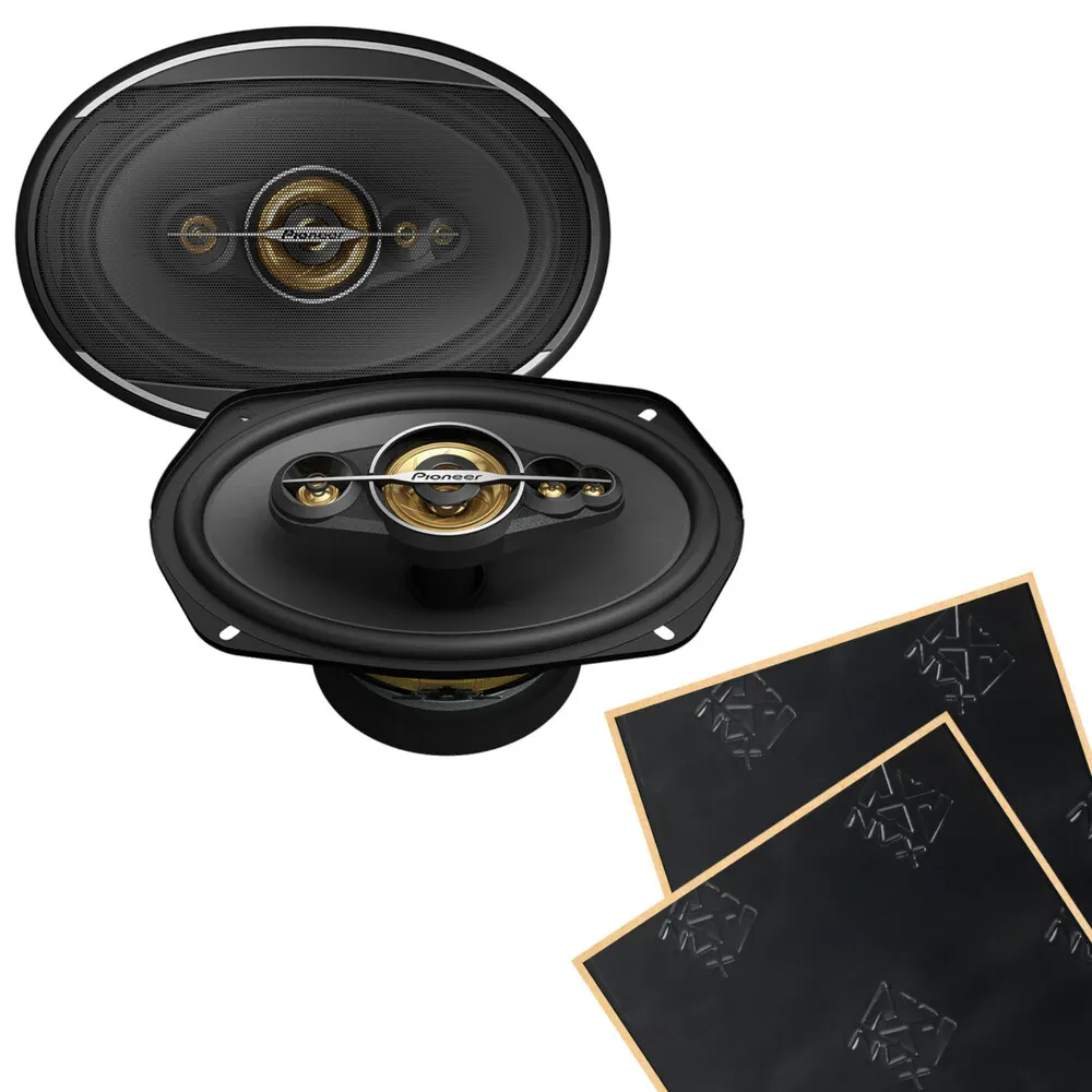 Автоколонки Pioneer TS-A6991F A-Series 6x9", коаксиальные с Sound Damping