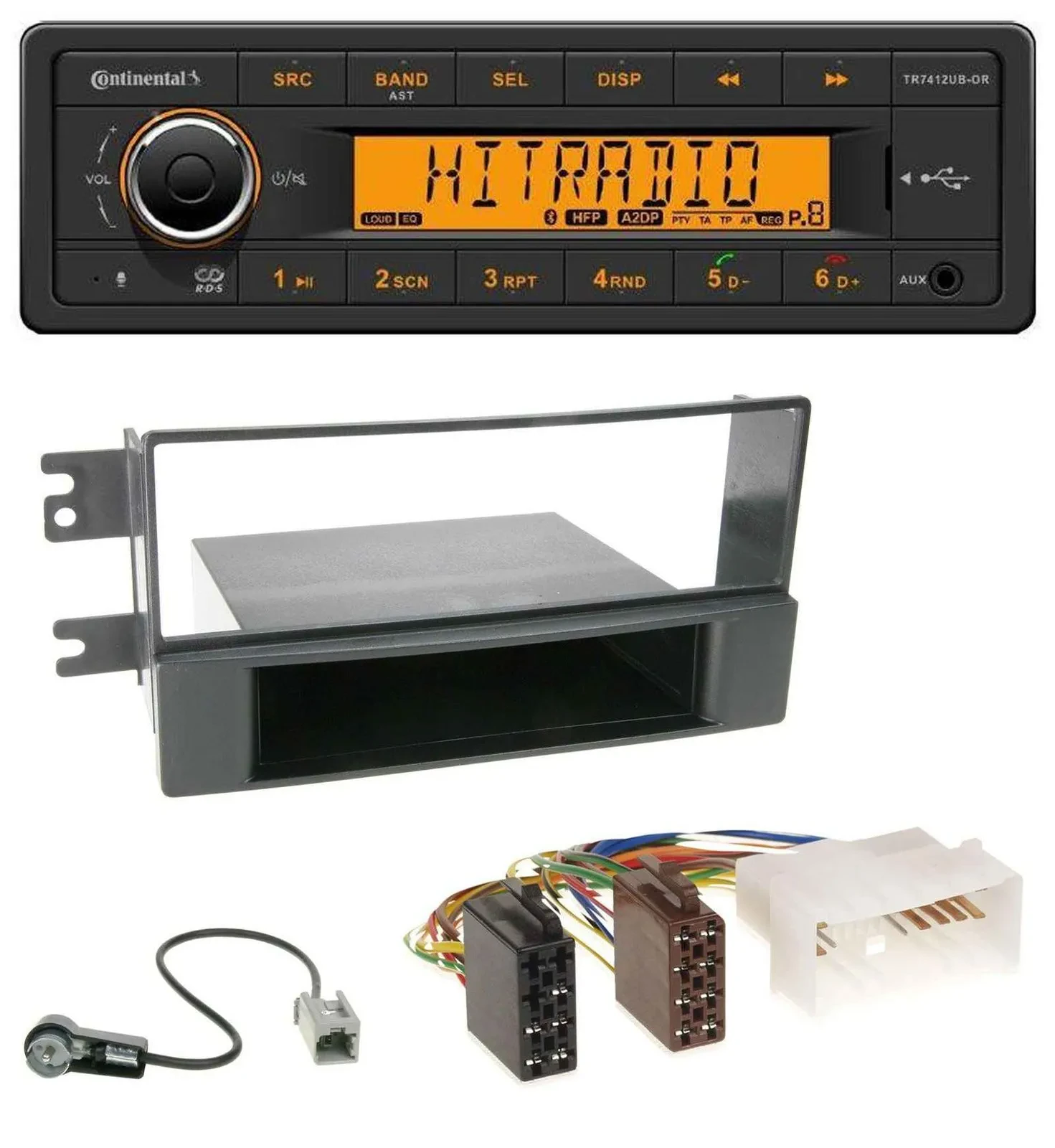 Continental MP3 Bluetooth AUX USB Autoradio für Kia Cerato (ab 2007)