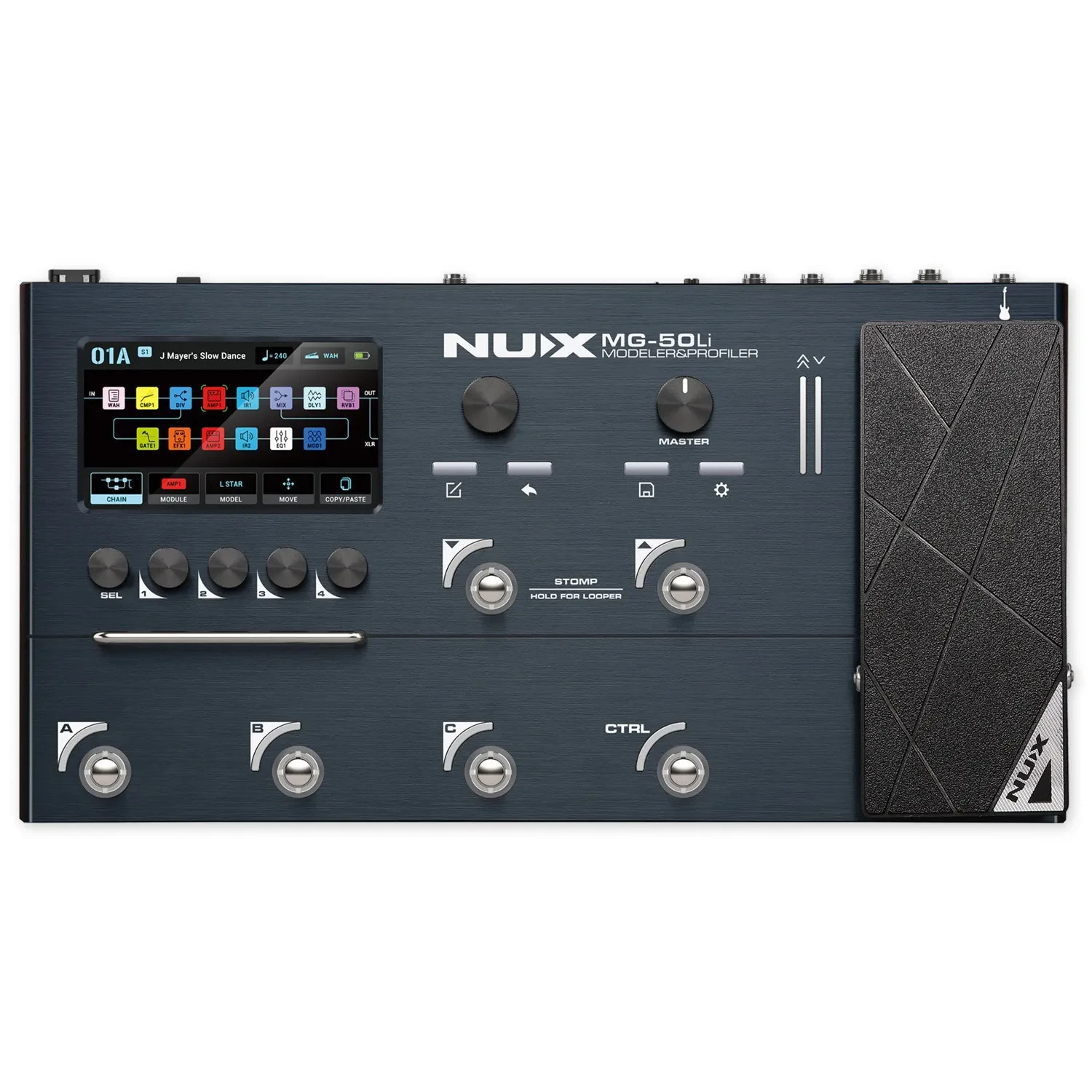 Nux MG50Li Dark Blue Multi-Effektgerät