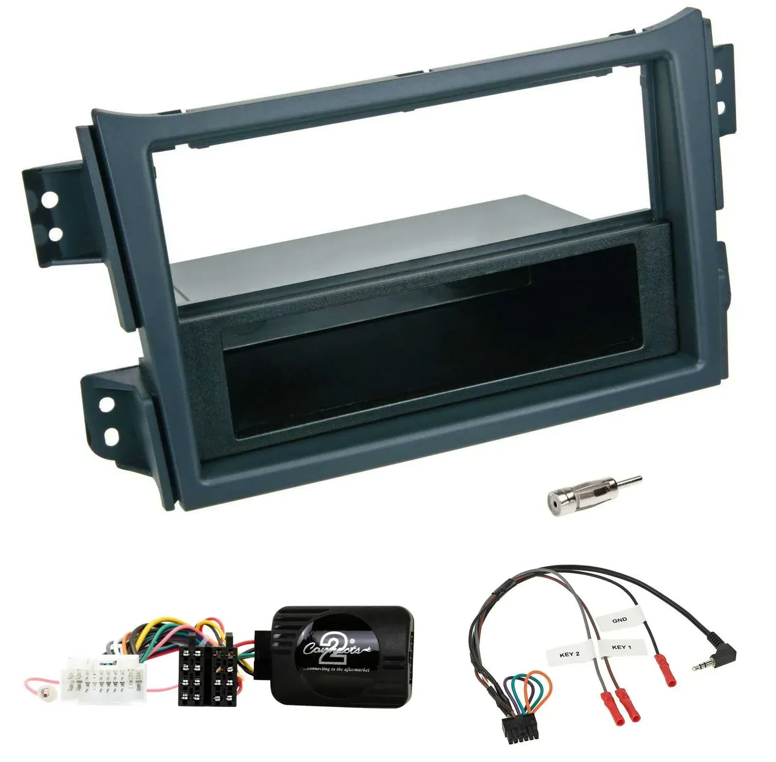 Radioset Lenkradadapter DIN Autoradio für Opel Agila B Suzuki Splash 2008-2014
