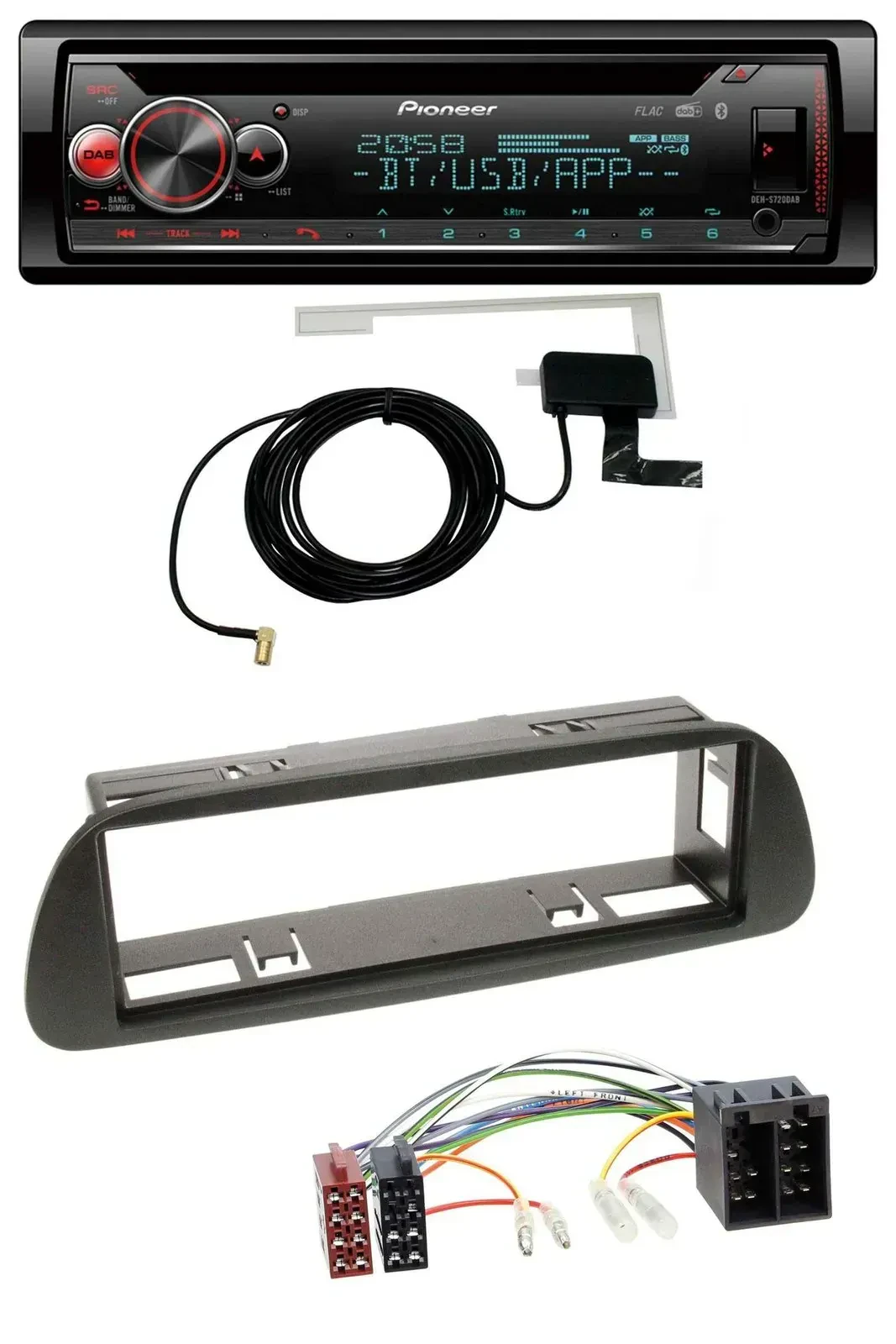 Автомагнитола для Mercedes Sprinter W314 (с 2001) Pioneer DAB CD MP3 USB Bluetooth