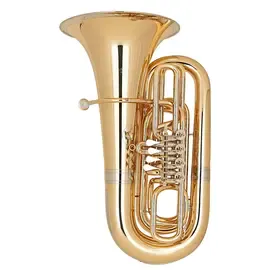 Туба Miraphone 191 5 4 BBb Tuba 191 4V Gold Brass 4 Valves Nickel Silver Slides