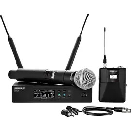 Микрофонная радиосистема Shure Wireless Bodypack and Vocal Combo System with WL185 and SM58 Band G50