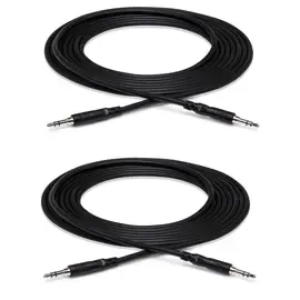 Коммутационный кабель Hosa 2x Stereo Mini Male to Stereo Mini Male 3.5mm TRS Cable #CMM103 3' #CMM1032