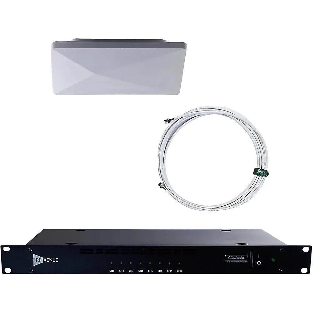 RF Venue COMB8CP-ARC IEM Transmitter Black and White