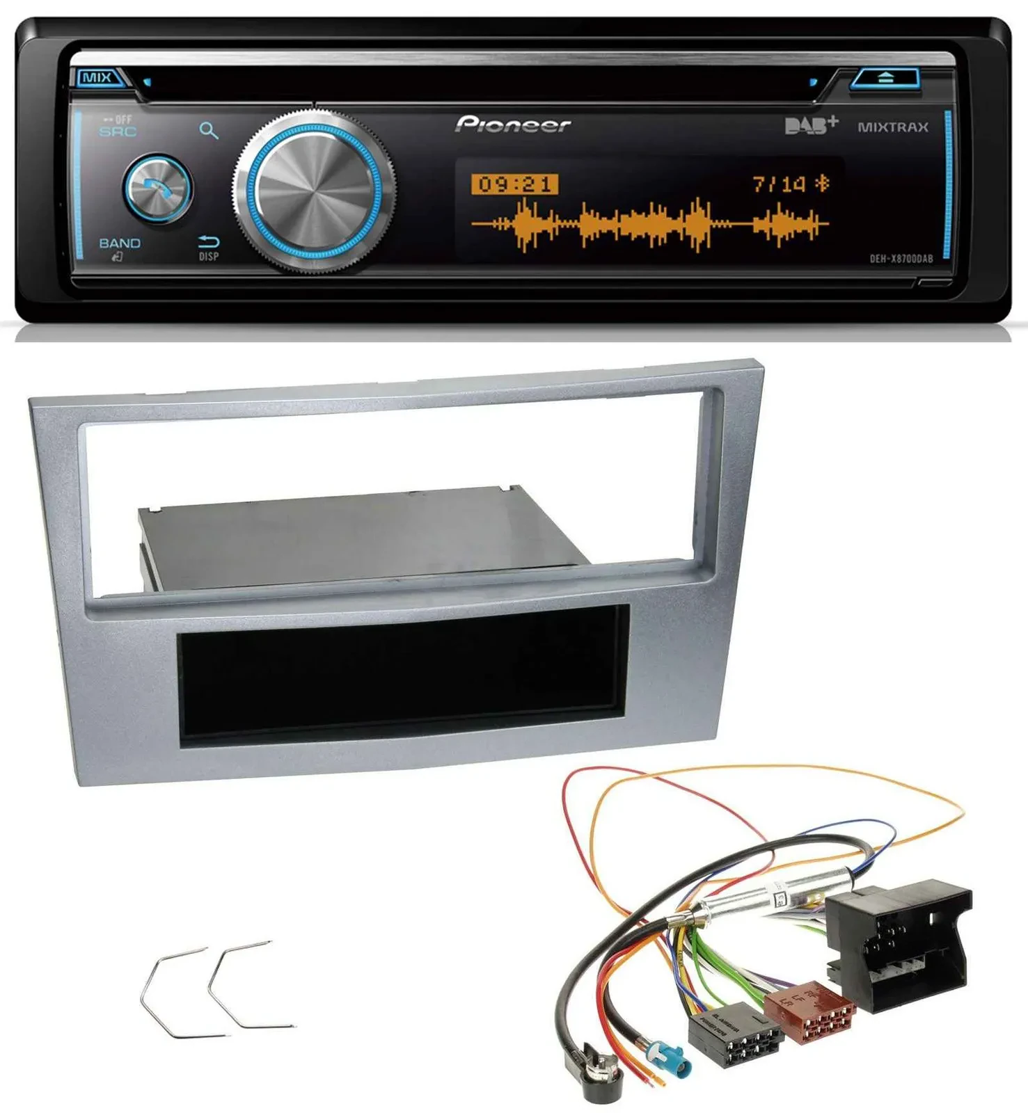 Pioneer MP3 DAB USB CD Bluetooth Autoradio für Opel Astra H Zafira B Corsa D ab