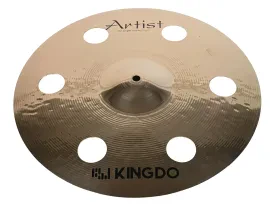 Тарелка барабанная KINGDO 16" Artist Bright O-Zone Crash