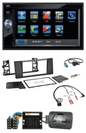 Blaupunkt SD USB TMC Bluetooth 2DIN Lenkrad Navigation für BMW 5er E39 01-04 Akt