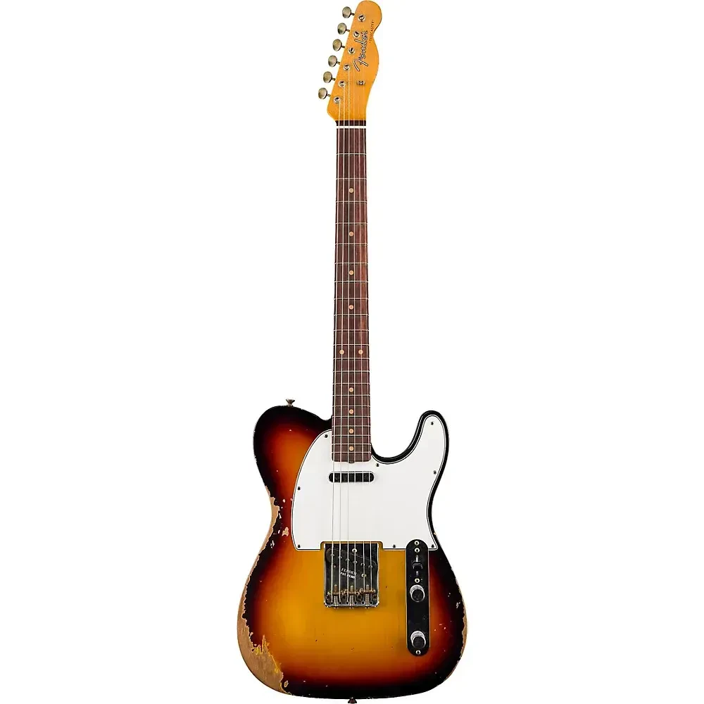 Электрогитара Fender Custom Shop 61 Telecaster Heavy Relic 3-Color Sunburst