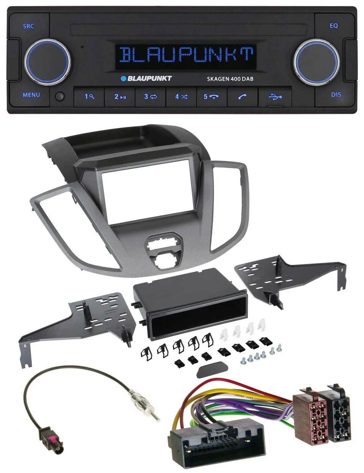 Blaupunkt DAB USB Bluetooth MP3 Autoradio für Ford Transit V363 (2014-2018)
