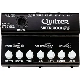 Усилитель для электрогитары Quilter Labs Super Block US Amp Head Black 25W