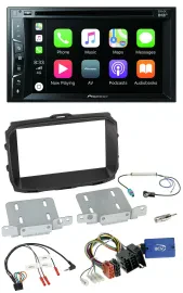 Pioneer Lenkrad USB DVD Bluetooth DAB 2DIN Autoradio für Alfa Romeo Giulietta 20