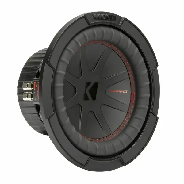Kicker 48CWR82 600 Watt Comp R Series Dual 2 Ohm 8" Car Audio Subwoofer