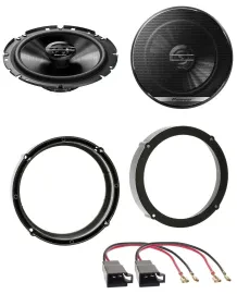 Динамик для автомобиля Pioneer 6.5" (16,5 см), 2-полосный, 300W для передних дверей Seat/Skoda/Mitsubishi/VW