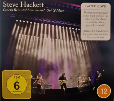 STEVE HACKETT - Genesis Revisited Live: Seconds Out & More (2CD+2DVD)